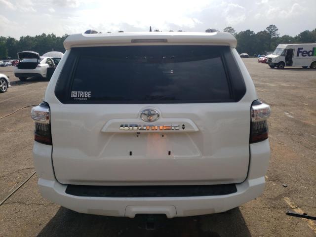 JTENU5JRXM5900512 - 2021 TOYOTA 4RUNNER SR5/SR5 PREMIUM WHITE photo 6
