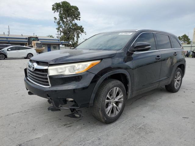 5TDKKRFH9ES009725 - 2014 TOYOTA HIGHLANDER XLE Qara foto 1