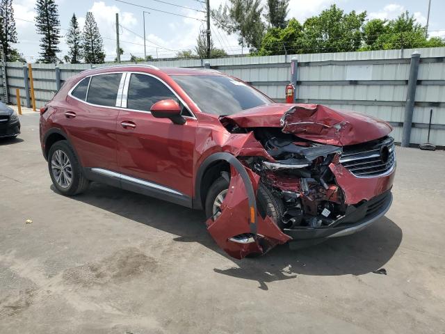 LRBAZLR48ND064500 - 2022 BUICK ENVISION PREFERRED BURGUNDY photo 4