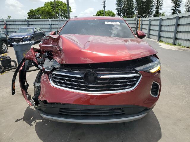 LRBAZLR48ND064500 - 2022 BUICK ENVISION PREFERRED BURGUNDY photo 5