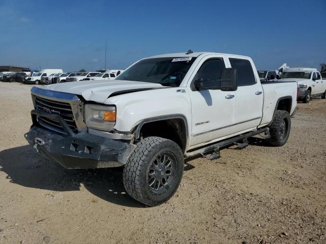 1GT12ZEG7FF104144 - 2015 GMC SIERRA K2500 SLT WHITE photo 1