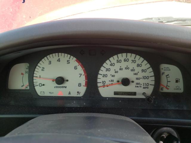 5TESN92N74Z367877 - 2004 TOYOTA TACOMA XTRACAB PRERUNNER წითელი ფოტო 9