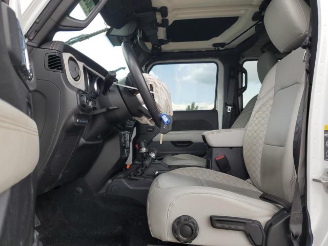 1C4JJXP63MW807717 - 2021 JEEP WRANGLER U SAHARA 4XE WHITE photo 7