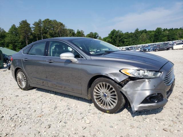 3FA6P0D96ER288375 - 2014 FORD FUSION TITANIUM GRAY photo 4