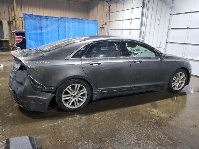 3LN6L2J99GR614609 - 2016 LINCOLN MKZ GRAY photo 3