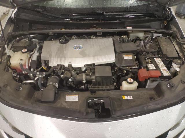 JTDKARFP2J3097684 - 2018 TOYOTA PRIUS PRIM SILVER photo 11