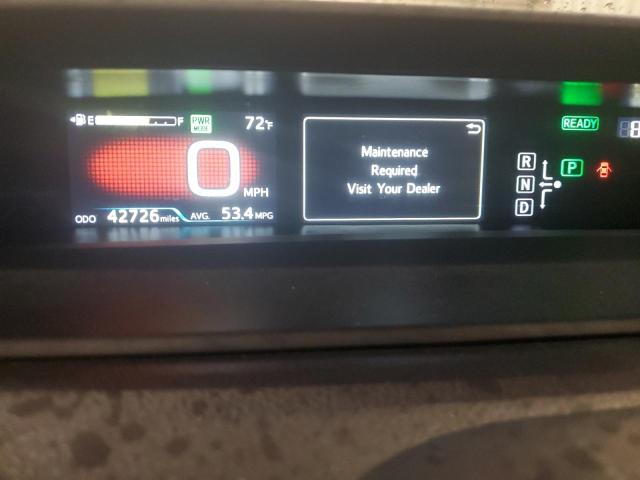 JTDKARFP2J3097684 - 2018 TOYOTA PRIUS PRIM SILVER photo 9