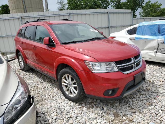 3C4PDCCG1GT102496 - 2016 DODGE JOURNEY SXT RED photo 4