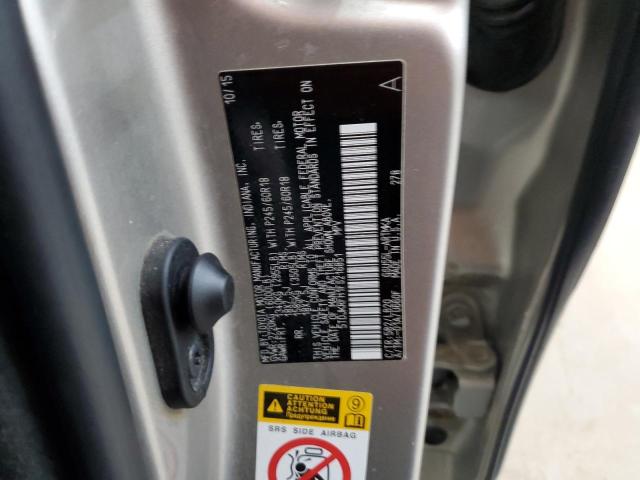 5TDJKRFH1FS216851 - 2015 TOYOTA HIGHLANDER XLE GOLD photo 13