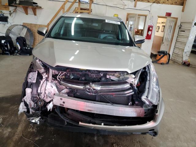 5TDJKRFH1FS216851 - 2015 TOYOTA HIGHLANDER XLE GOLD photo 5