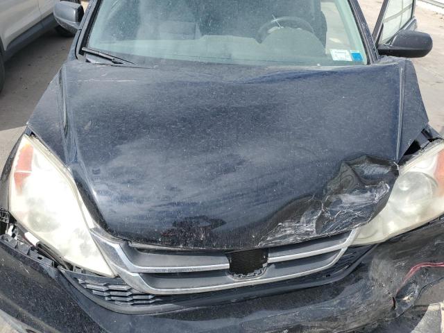 5J6RE4H35AL087421 - 2010 HONDA CR-V LX BLACK photo 11