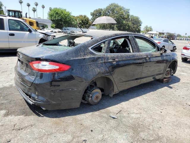 3FA6P0LU8GR235332 - 2016 FORD FUSION SE HYBRID BLACK photo 3