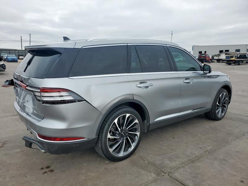5LM5J7XC8MGL05957 - 2021 LINCOLN AVIATOR RESERVE SILVER photo 3