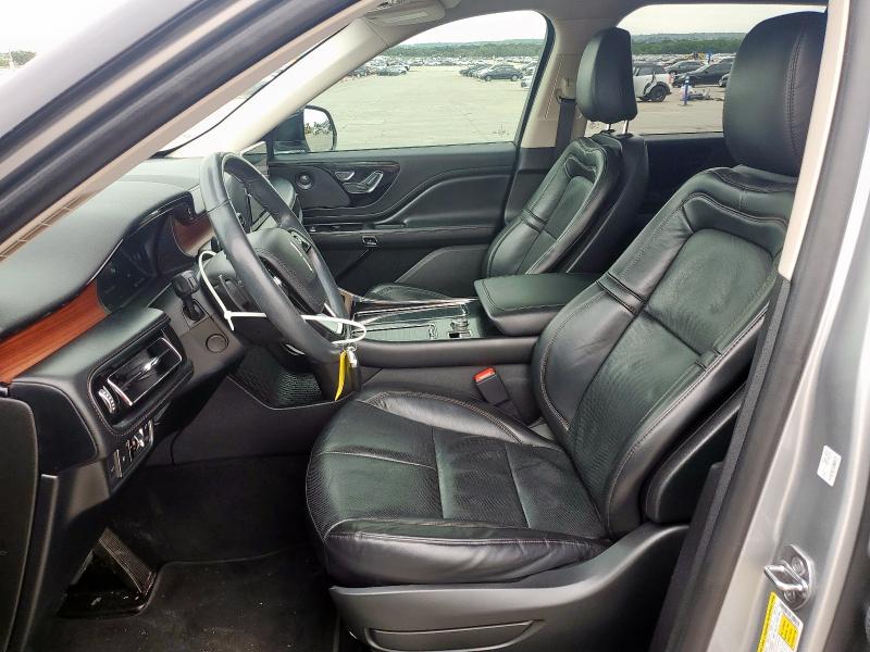 5LM5J7XC8MGL05957 - 2021 LINCOLN AVIATOR RESERVE SILVER photo 7