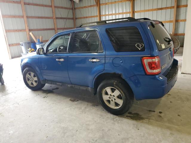 1FMCU0D7XCKB81931 - 2012 FORD ESCAPE XLT BLUE photo 2