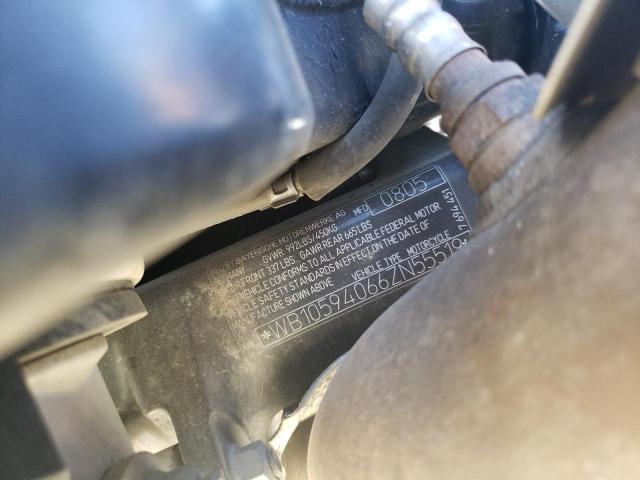 WB10594066ZN55519 - 2006 BMW K1200 R GRAY photo 10