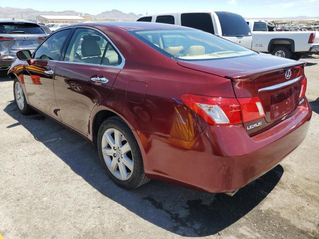 JTHBJ46GX82190017 - 2008 LEXUS ES 350 BURGUNDY photo 2