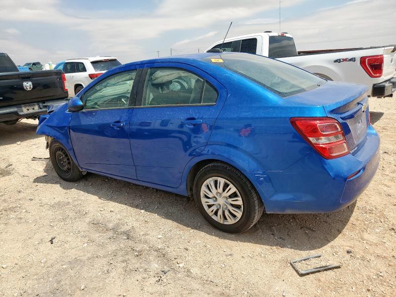 1G1JB5SH8H4177441 - 2017 CHEVROLET SONIC LS 蓝色 照片 2