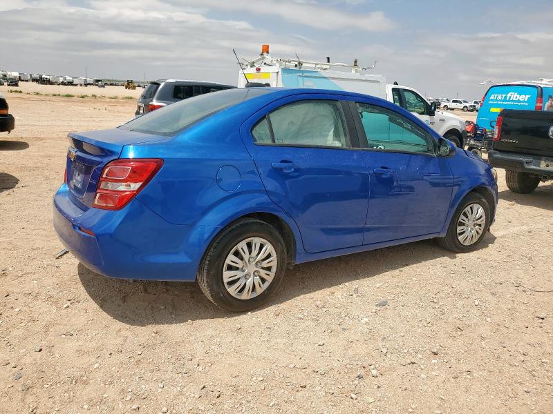 1G1JB5SH8H4177441 - 2017 CHEVROLET SONIC LS 蓝色 照片 3