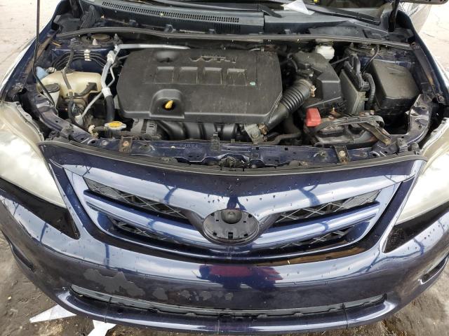 2T1BU4EE2DC952924 - 2013 TOYOTA COROLLA BASE ლურჯი ფოტო 11