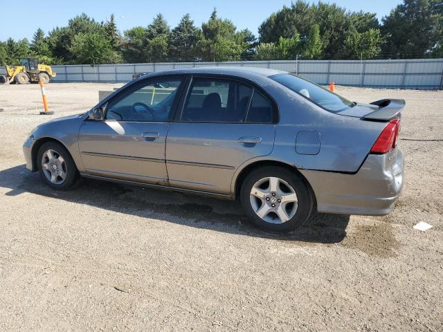 2HGES26824H525878 - 2004 HONDA CIVIC EX SILVER photo 2