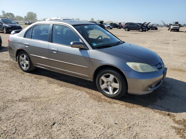 2HGES26824H525878 - 2004 HONDA CIVIC EX SILVER photo 4