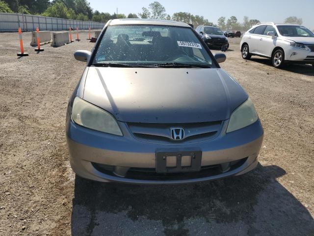 2HGES26824H525878 - 2004 HONDA CIVIC EX SILVER photo 5