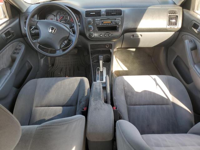 2HGES26824H525878 - 2004 HONDA CIVIC EX SILVER photo 8