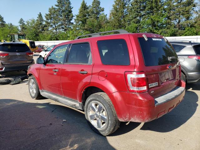 1FMCU93G39KC49291 - 2009 FORD ESCAPE XLT BURGUNDY photo 2