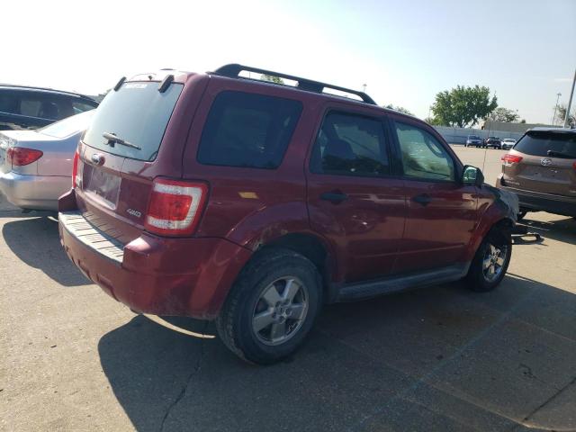 1FMCU93G39KC49291 - 2009 FORD ESCAPE XLT BURGUNDY photo 3