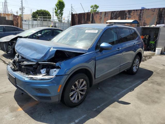 3VV1B7AX1JM080010 - 2018 VOLKSWAGEN TIGUAN S BLUE photo 1