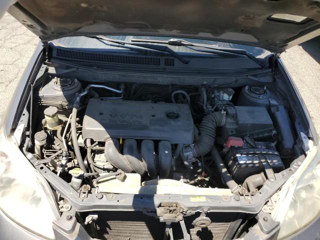 2T1KR30E17C643453 - 2007 TOYOTA COROLLA MA XR GRAY photo 11