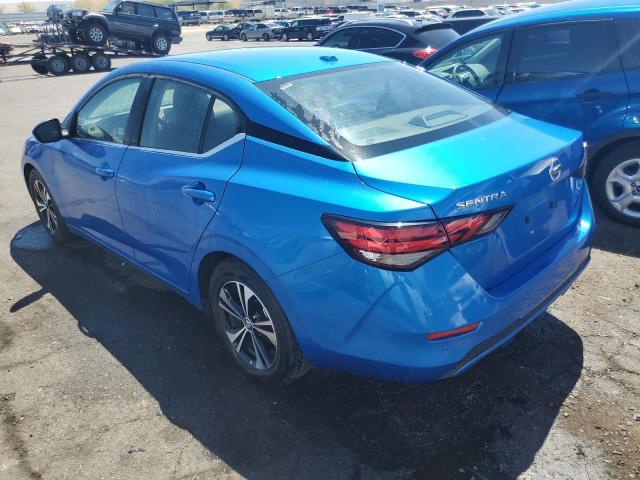 3N1AB8CV2NY251915 - 2022 NISSAN SENTRA SV BLUE photo 2