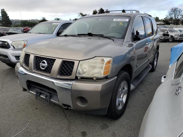 5N1AA08CX7N719037 - 2007 NISSAN ARMADA SE TAN photo 1