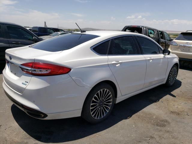 3FA6P0H95HR179534 - 2017 FORD FUSION SE WHITE photo 3