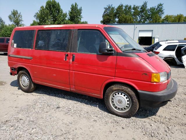 WV2MC0701PH050823 - 1993 VOLKSWAGEN EUROVAN MV RED photo 4