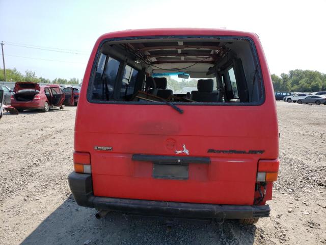 WV2MC0701PH050823 - 1993 VOLKSWAGEN EUROVAN MV RED photo 6