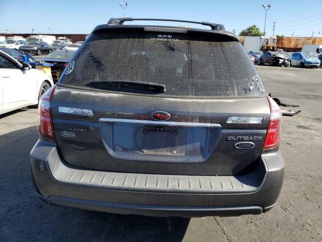 4S4BP61C187317574 - 2008 SUBARU OUTBACK 2.5I GRAY photo 6