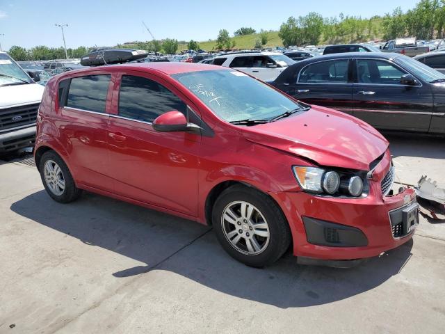 1G1JC6SG1E4202590 - 2014 CHEVROLET SONIC LT RED photo 4