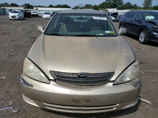 4T1BE32K43U690855 - 2003 TOYOTA CAMRY LE GOLD photo 5