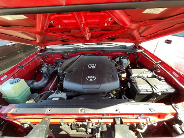 5TEJU62NX6Z296710 - 2006 TOYOTA TACOMA DOUBLE CAB PRERUNNER RED photo 7