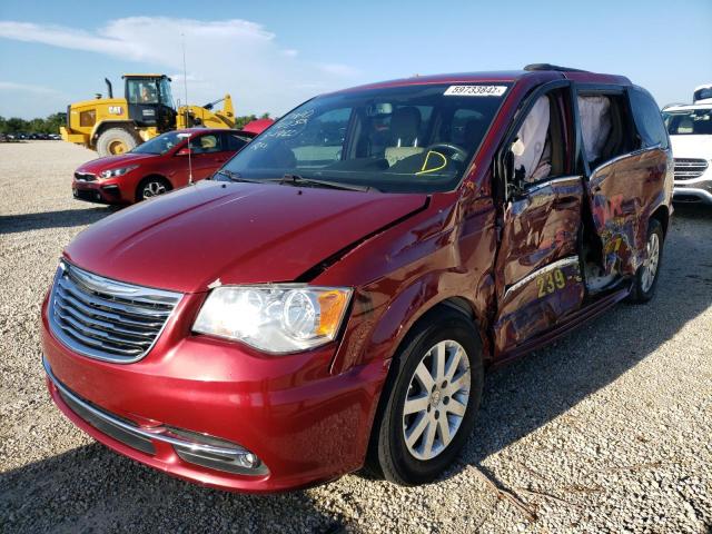 2C4RC1BG6GR260014 - 2016 CHRYSLER TOWN & COU TOURING 红色 照片 2