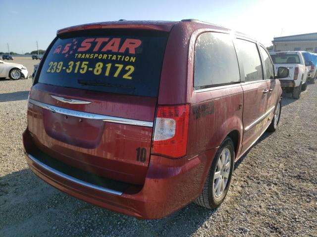 2C4RC1BG6GR260014 - 2016 CHRYSLER TOWN & COU TOURING 红色 照片 4