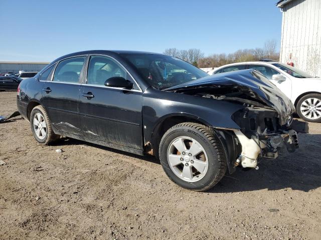 2G1WT58K979243710 - 2007 CHEVROLET IMPALA LT BLACK photo 4