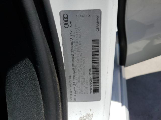 WAUHGAFC9EN125396 - 2014 AUDI A6 PRESTIGE თეთრი ფოტო 13