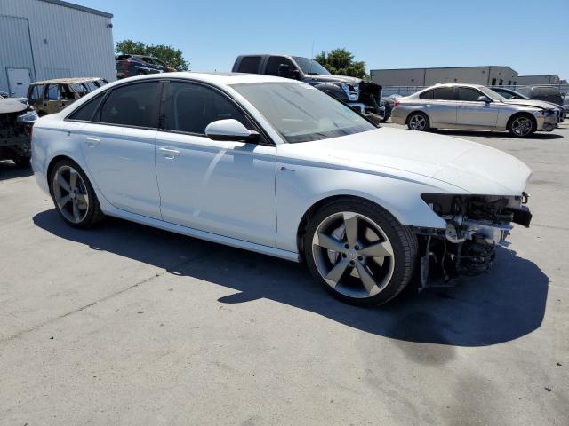 WAUHGAFC9EN125396 - 2014 AUDI A6 PRESTIGE თეთრი ფოტო 4