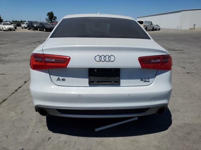 WAUHGAFC9EN125396 - 2014 AUDI A6 PRESTIGE თეთრი ფოტო 6