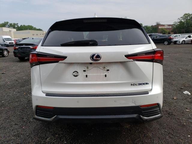 JTJGJRDZ8L2141784 - 2020 LEXUS NX 300H WHITE photo 6