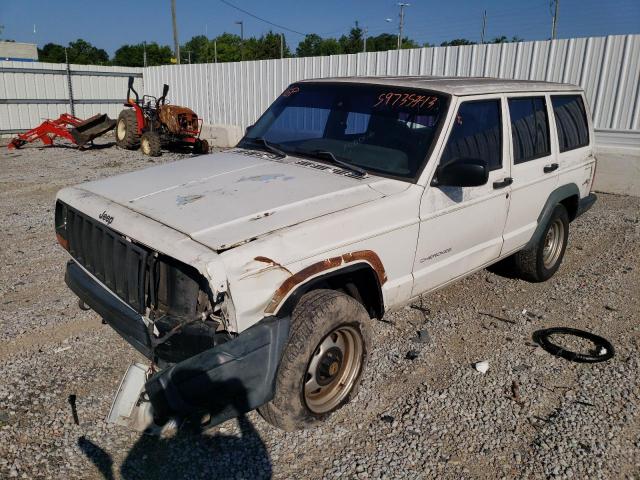 1J4FJ28S6WL191918 - 1998 JEEP CHEROKEE SE WHITE photo 1