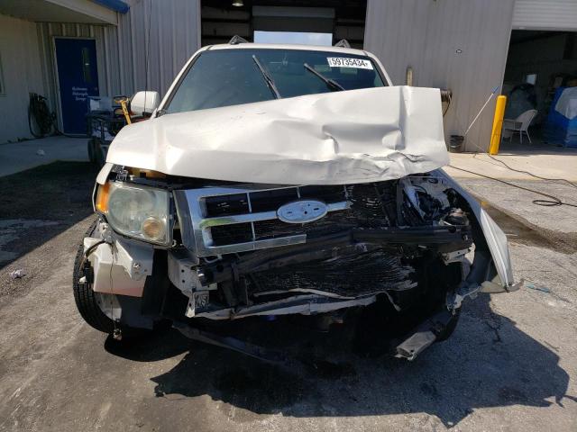 1FMCU04799KB26413 - 2009 FORD ESCAPE LIMITED WHITE photo 5